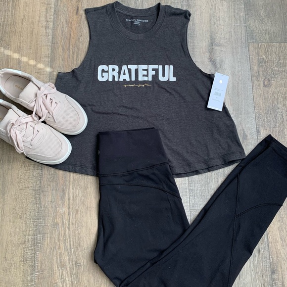 Spiritual Gangster Tops - Spiritual Gangster cropped tank - M